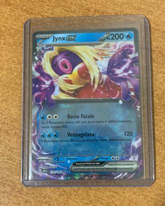 Jynx EX 124/165 Carta Pokemon 151 Ita