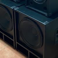 COPPIA SUBWOOFER 15” PASSIVI