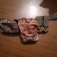 cinturone con sacche softair 