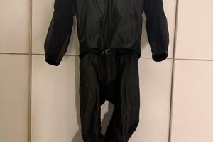 Tuta moto divisibile Alpinestars pelle nera TG 50