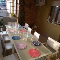 Tavolo con 4 sedie alluminio