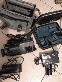 Videocamera Canon Auto zoom 518 e Philips explorer