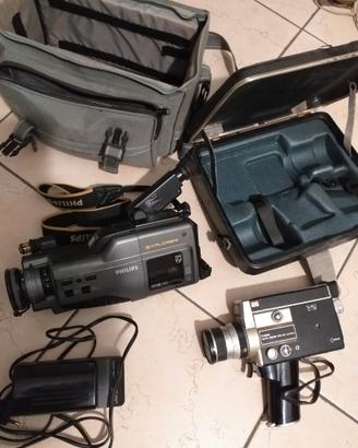 Videocamera Canon Auto zoom 518 e Philips explorer