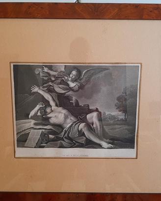 Acquaforte originale  "Le Rêve de St. Jérôme" 1798