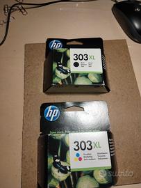 cartucce HP 303 XL nero e colore