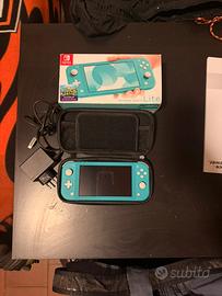 Nintendo Switch Lite Turch + cover e pellicola
