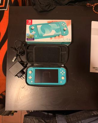 Nintendo Switch Lite Turch + cover e pellicola