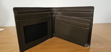 Portafoglio pelle marrone