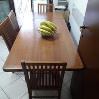 Tavolo da cucina più 6 sedie
