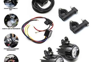 faretti profondità 40w nano led con pulsante bmw