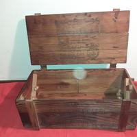 Cassa vino in legno '70  Cantine cav. Luigi Caldi