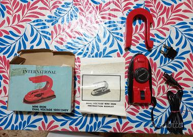 Ferro da Stiro portatile International Vintage