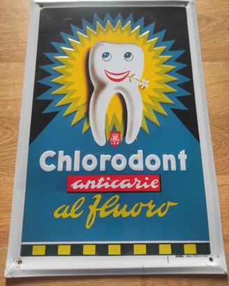 Targa Pubblicitaria Chlorodont