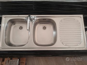 FRANKE  LAVELLO ACCIAIO INOX CON MISCELATORE 