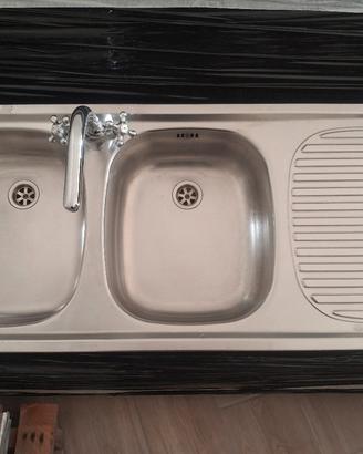 FRANKE  LAVELLO ACCIAIO INOX CON MISCELATORE 