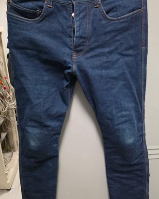 Pantaloni moto in jeans e kevlar Dickies