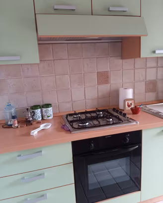 cucina di villetta al mare.