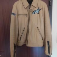 Giacca pelle Alpinestar moto