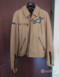 Giacca pelle Alpinestar moto