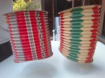 lanterne di carta pieghevoli inizio '900