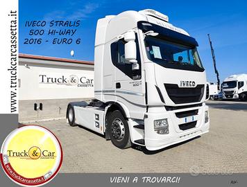 IVECO STRALIS 500 HI-WAY-2016-TRATTORE STRADALE-€6
