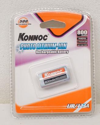 Batteria Connoc LR123A photo lithium-ion NUOVA