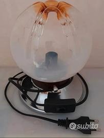 Lampada anni 70 modernariato Mazzega Murano