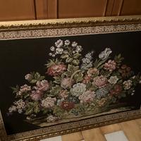 Arazzo da parete con cornice