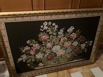 Arazzo da parete con cornice