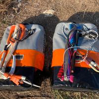 kitesurf completo RRD ala barra tavola