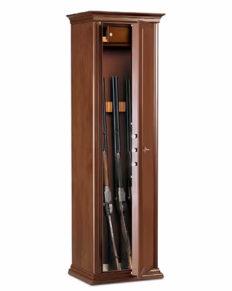 Armadio portafucili in legno massello
