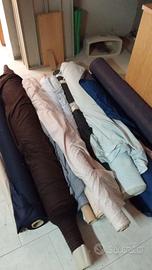 stoffe. piccolo stock. Circa 12 rotoli