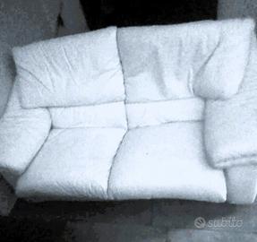 2 DIVANI VERA PELLE 2/3 POSTI SFODERABILI