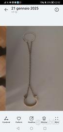 portachiavi vintage Cartier in oro 18 kt 