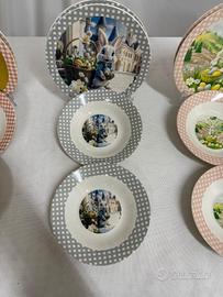 Set 12 Piatti Porcella Linea Pasqua 