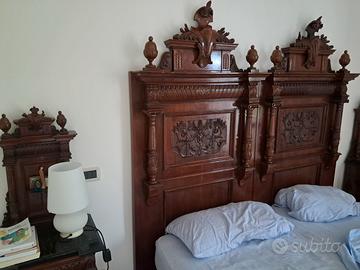 Letto antico fine 800