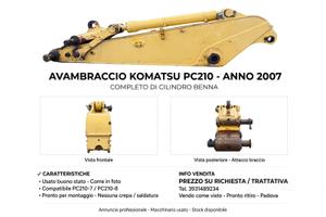 Avanbraccio escavatore komatsu pc 210