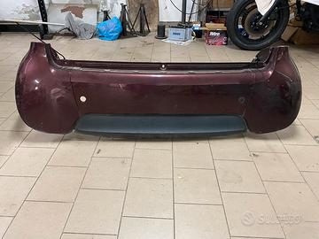 Sportelli e parafango posteriore smart amaranto