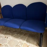 Poltroncine sala d'attesa in tessuto
