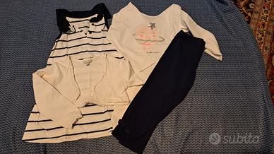 set bambina 18/24 mesi