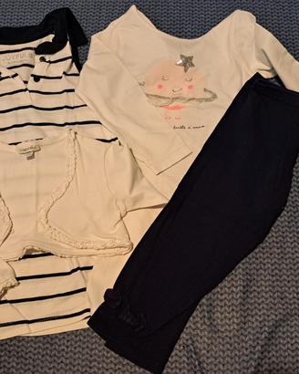 set bambina 18/24 mesi