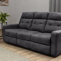 Divano 3 posti con 2 Recliner elettrici 