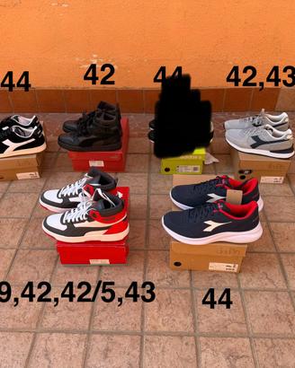 SCARPE PUMA E DIADORA UOMO