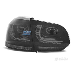 FANALI VOLKSWAGEN VW GOLF 6 08-12 LED SCURI FUMÉ