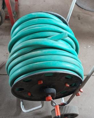 Carrello avvolgi tubo 