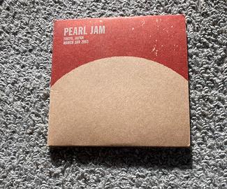Cd doppio Pearl Jam Live Tokio Japan 03 03 2003