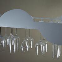 porta calici sospeso