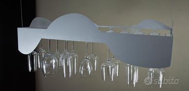 porta calici sospeso