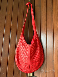 Borsa a tracolla in pelle vintage