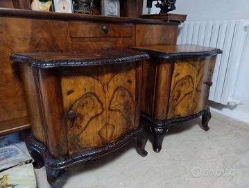 due comodini chippendale 